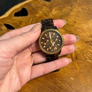 Micheal Kors women’s tortoise watch